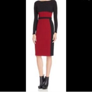 Black halo sheath dress. Size 2